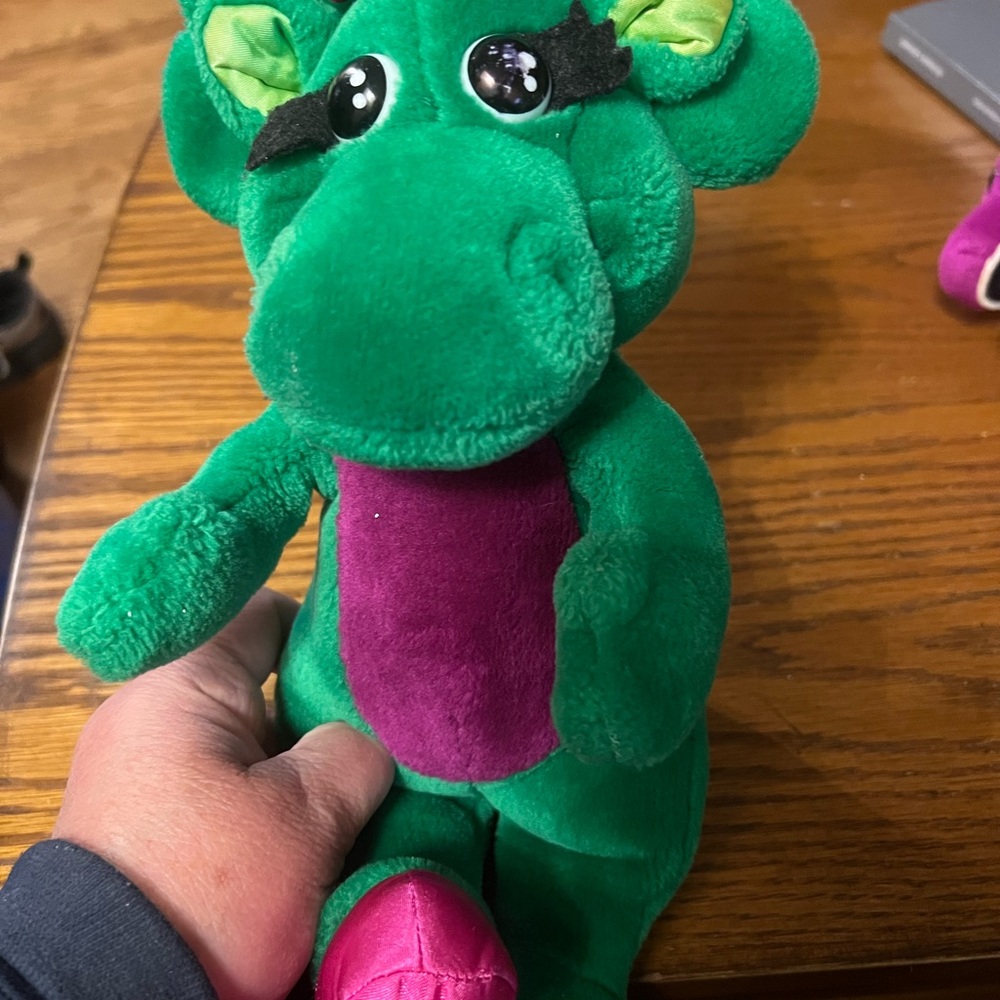 Barney, BJ and Baby Bop Plush Toy Set - Picture 2 of 10